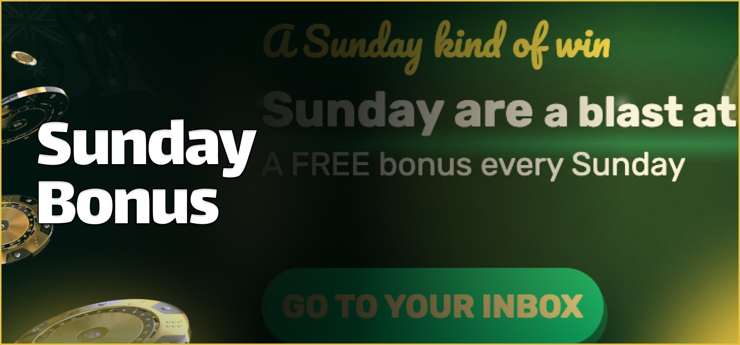 special sunday bonus for ozwin users